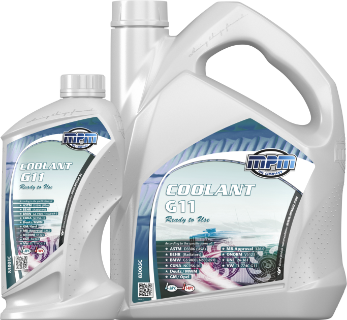 83000C • Coolant 38°C G11 Ready to Use Producten MPM Oil
