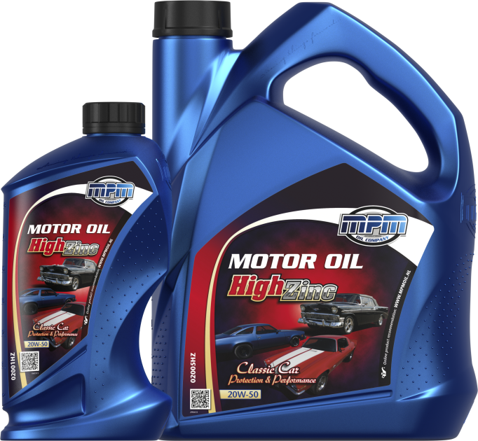 02000HZ • Motor Oil 20W50 Classic High Zinc Products MPM Oil