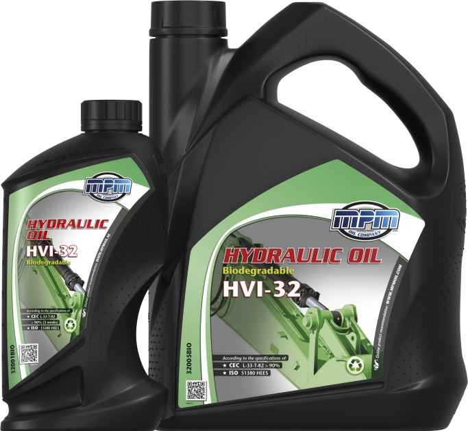 32000BIO • Biodegradable Hydraulic Oil HVI 32 Products MPM Oil