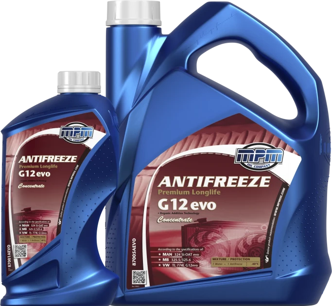 87000AEVO • Antifreeze Premium Longlife G12evo Concentrate, Produkte